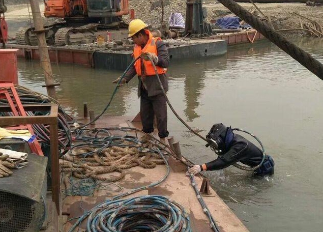 凌海潜水封堵打捞